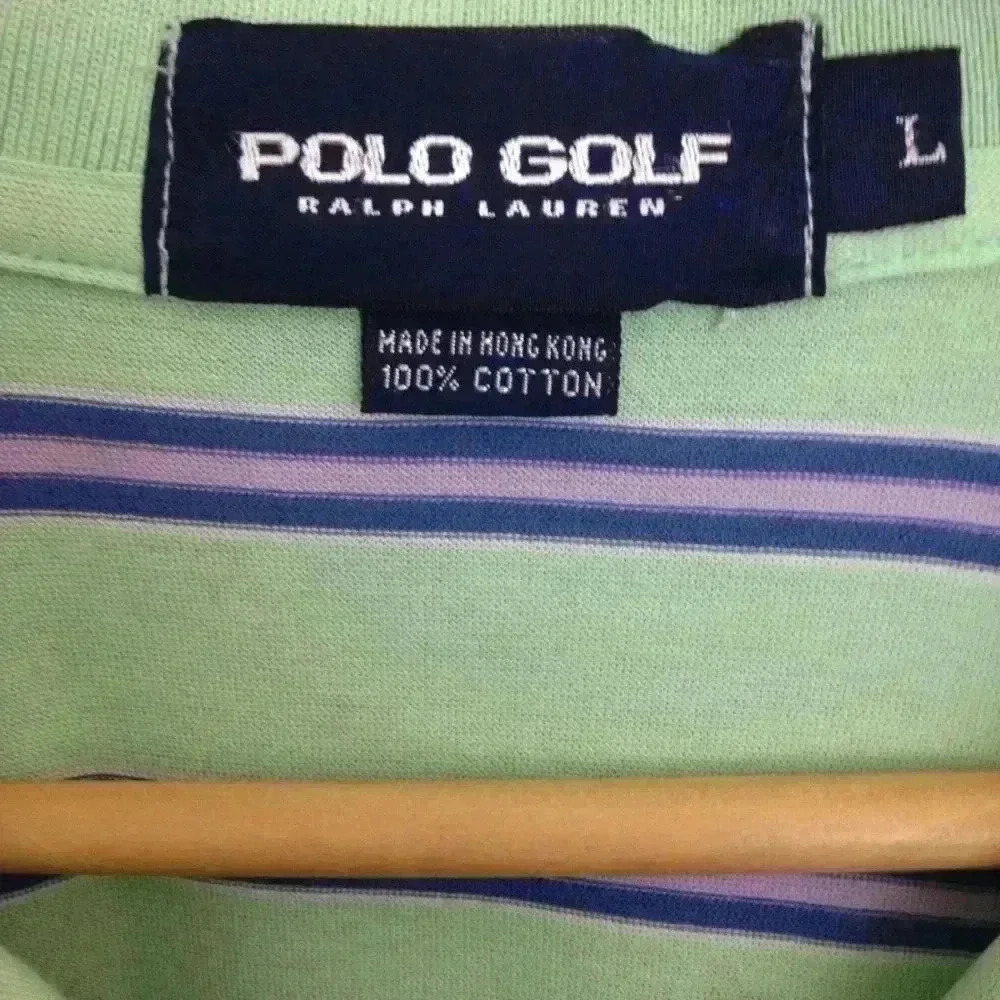 POLO GOLF RALPH LAUREN Short Sleeve L Stripes - Picture 3 of 4
